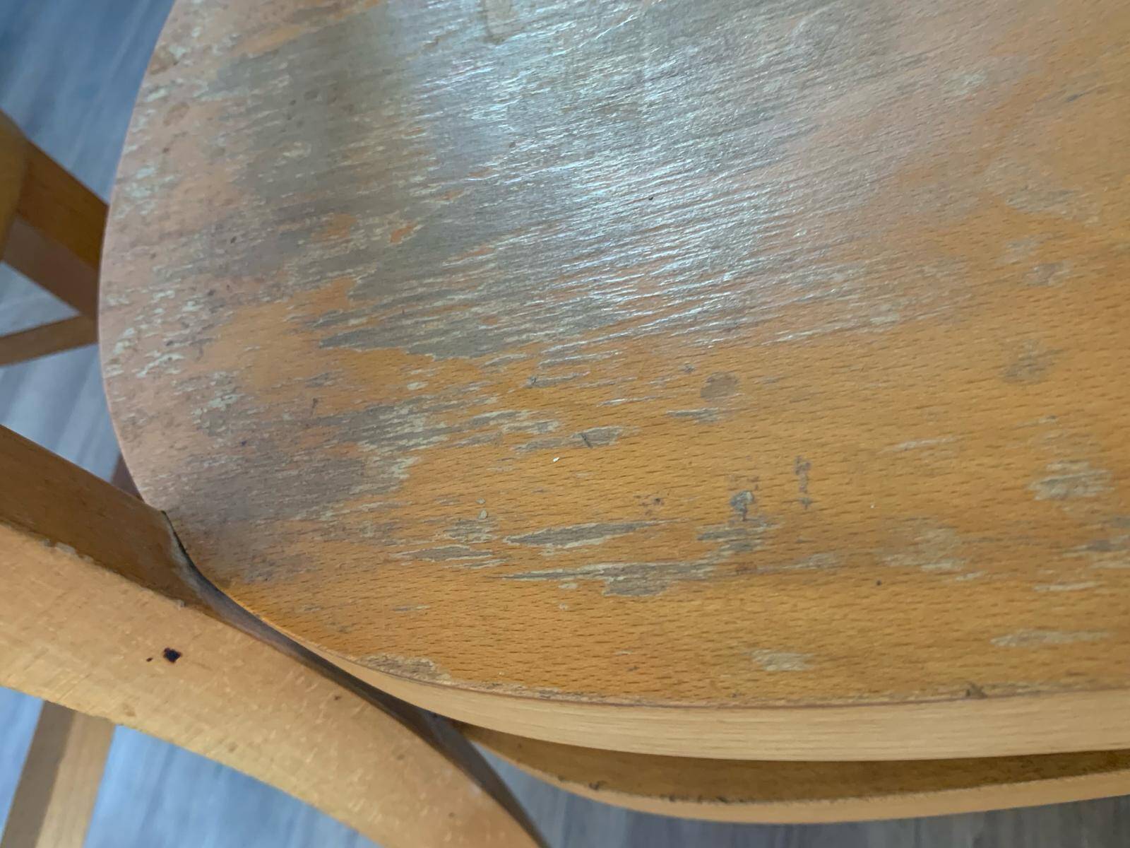 Set of 5 bistro chairs