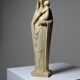 old "Virgin with the star" and child in waxed plaster