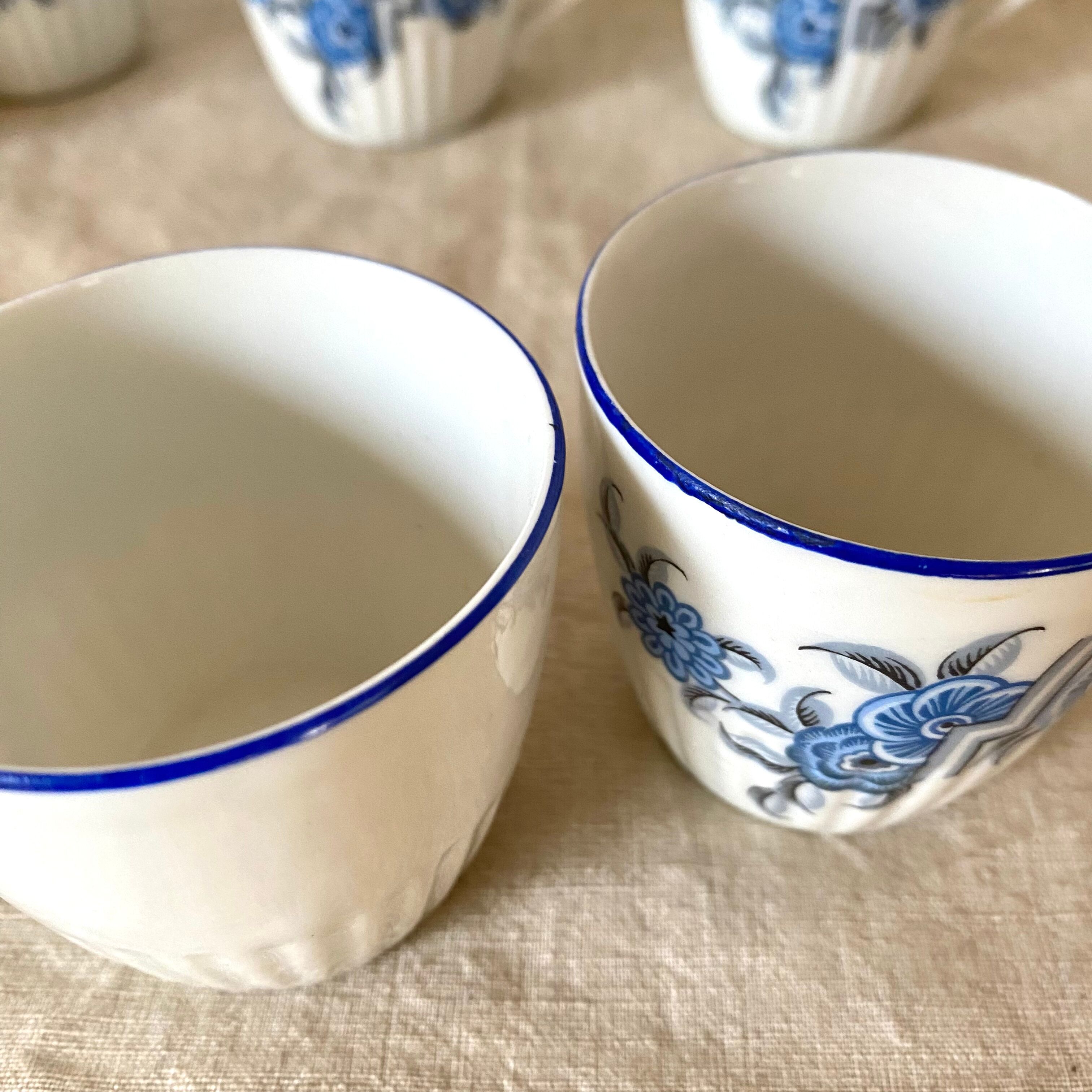 Vintage coffee cups