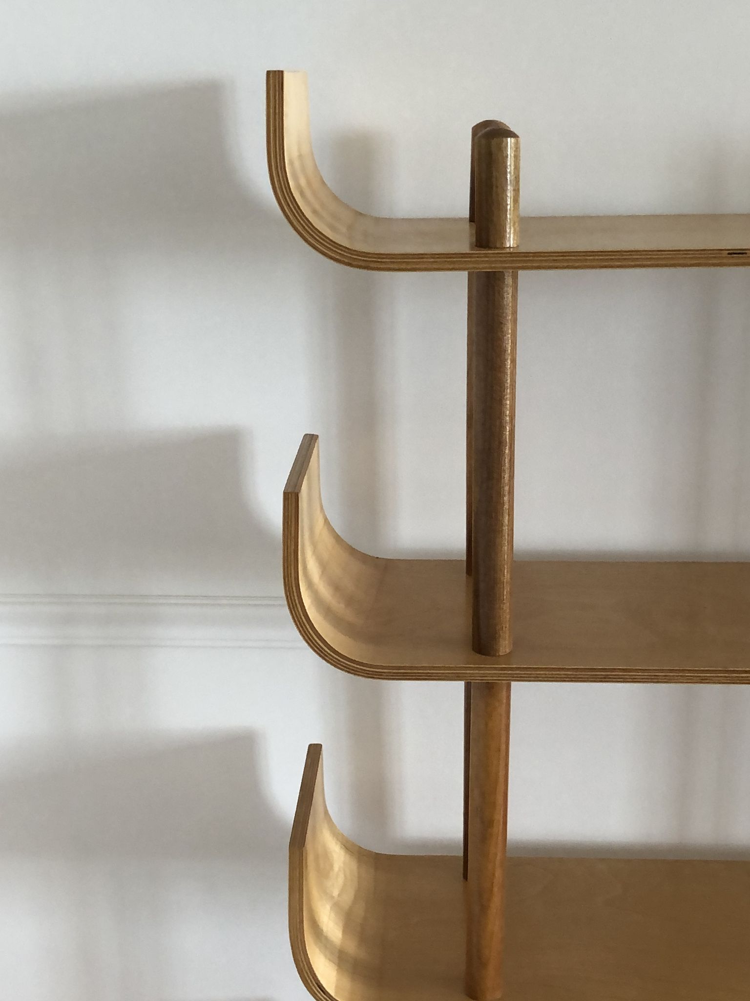 Vintage teak bookcase by Willem Lutjens. Edition of Boer Gouda.