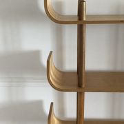 Vintage teak bookcase by Willem Lutjens. Edition of Boer Gouda.
