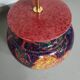 Porte-lampes en céramique/vase émaillé tourné à la main, France, années 1980