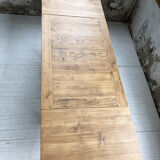 Ancient oak farm table with extensions 218 cm