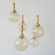 Beautiful cascade lamp by Wila Leuchten from the 1970