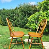 Set of 8 Baumann bistro chairs