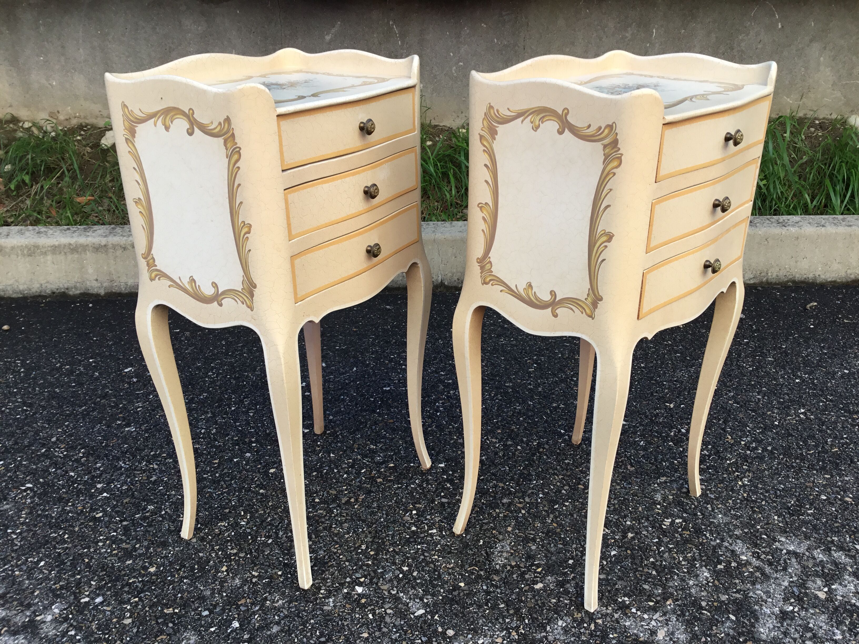 Pair of bedside tables