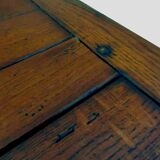 Massive old chene farm table