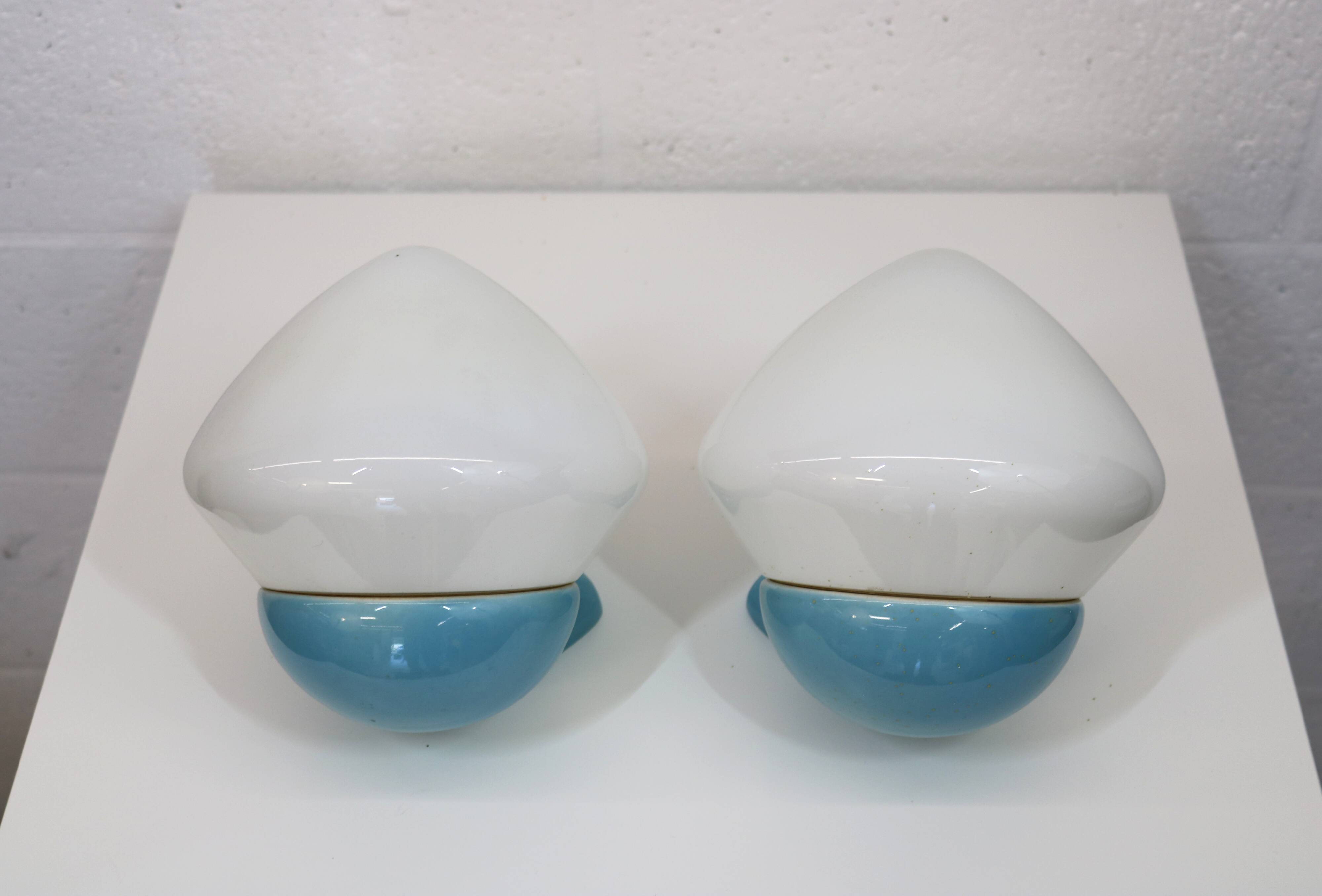 Pair of bathroom wall lamps *** Stig Carlsson *** model 6030 IFÖ