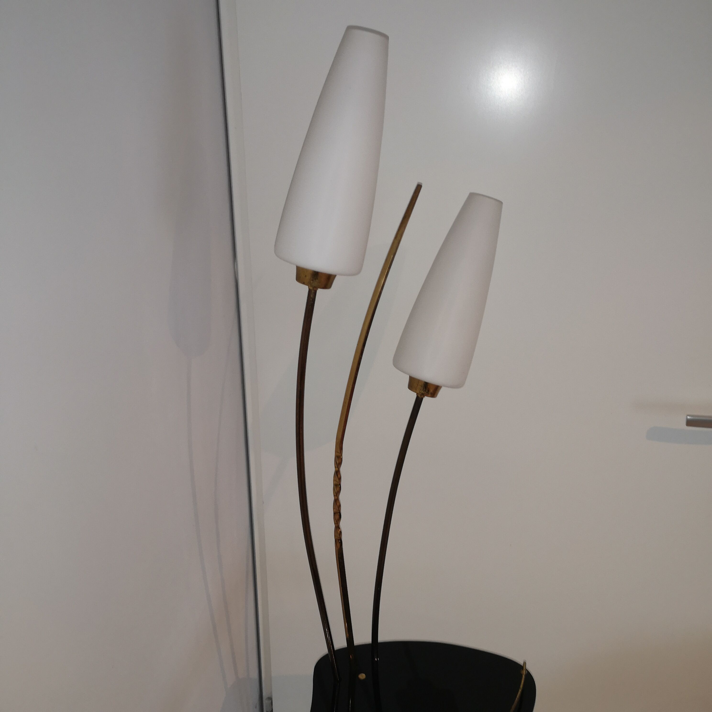Lampadaire maison lunel rene mathieu vintage rétro 1950