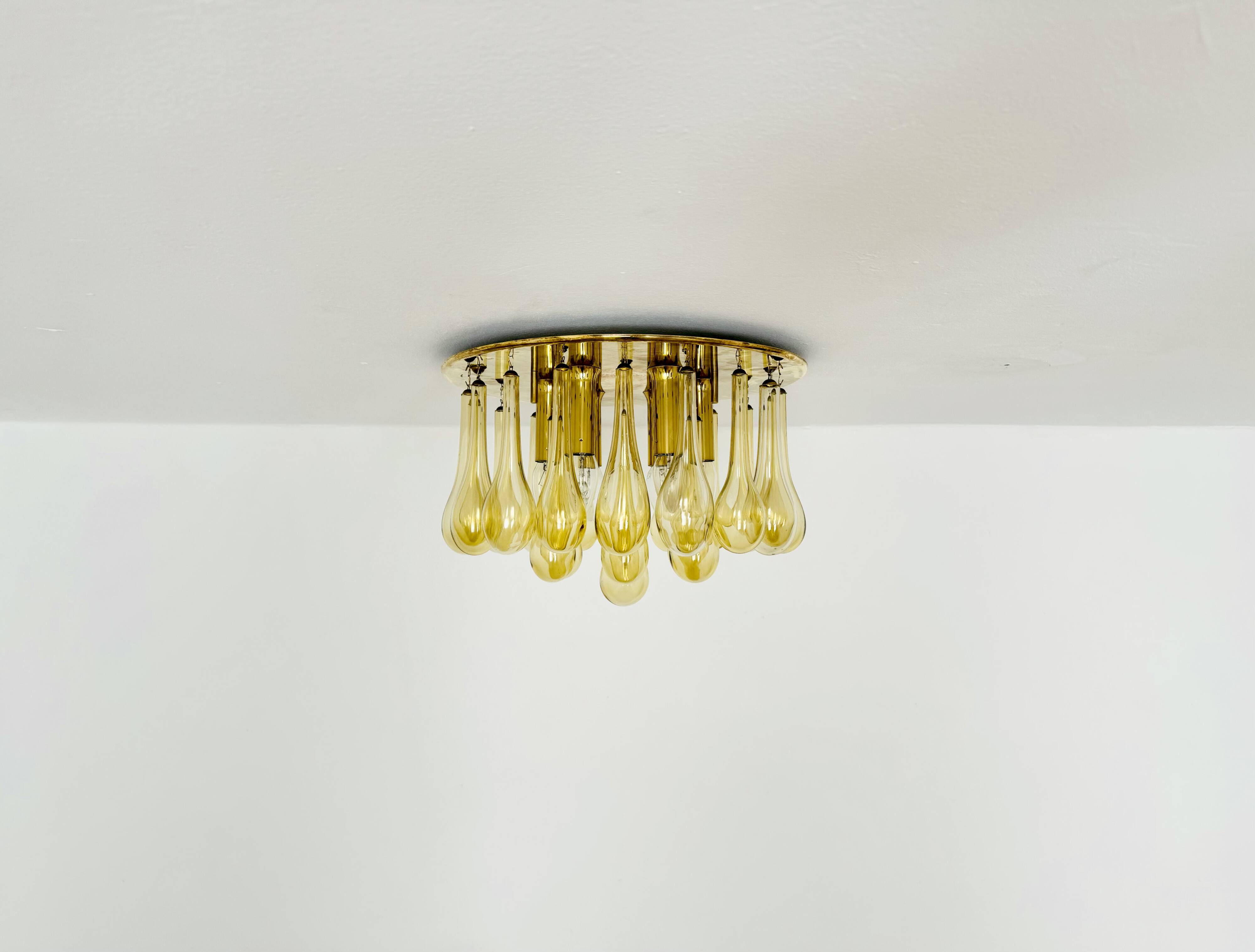 Flush Chandelier by Doria