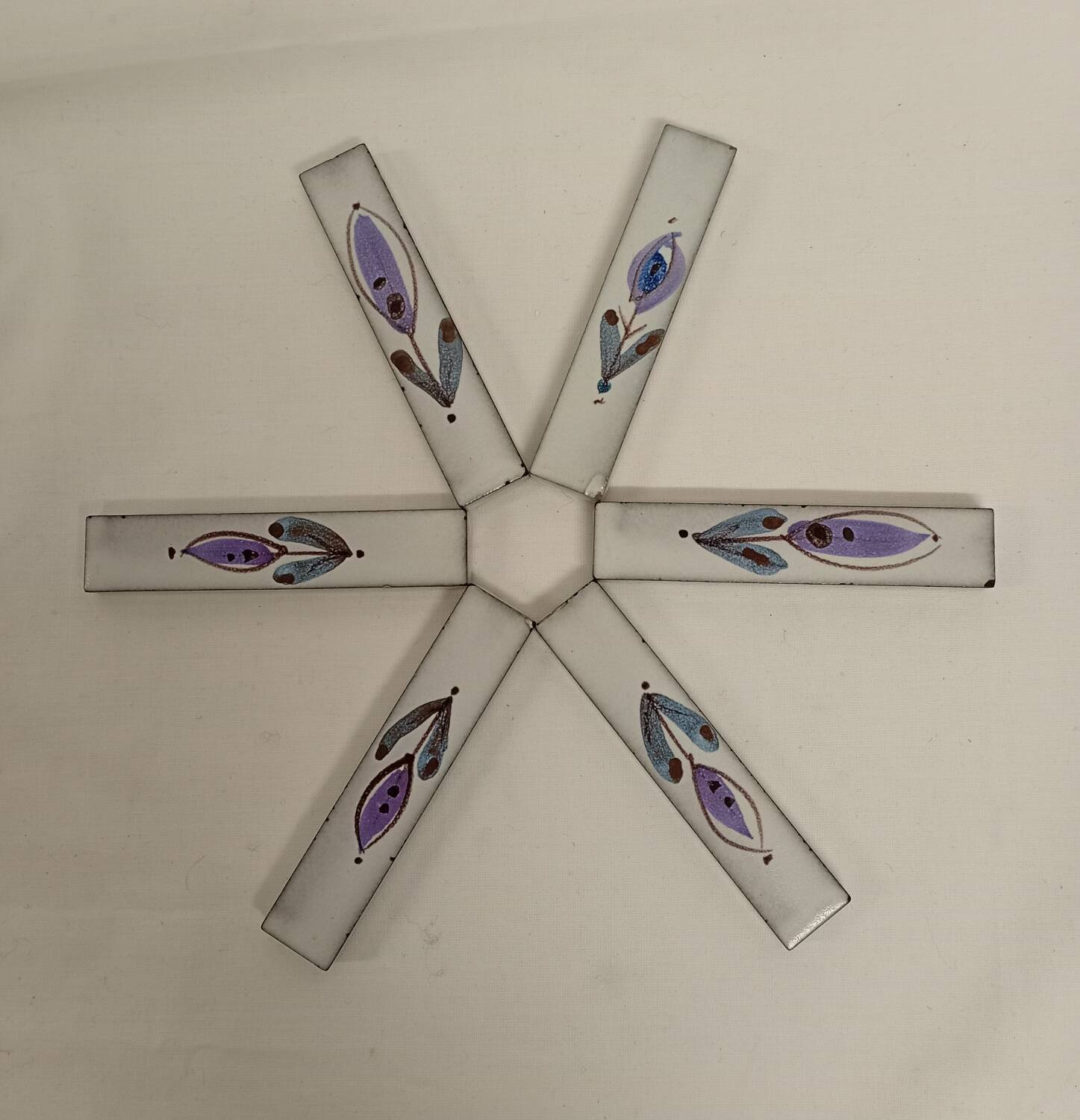 Set of 6 ceramic knife rests