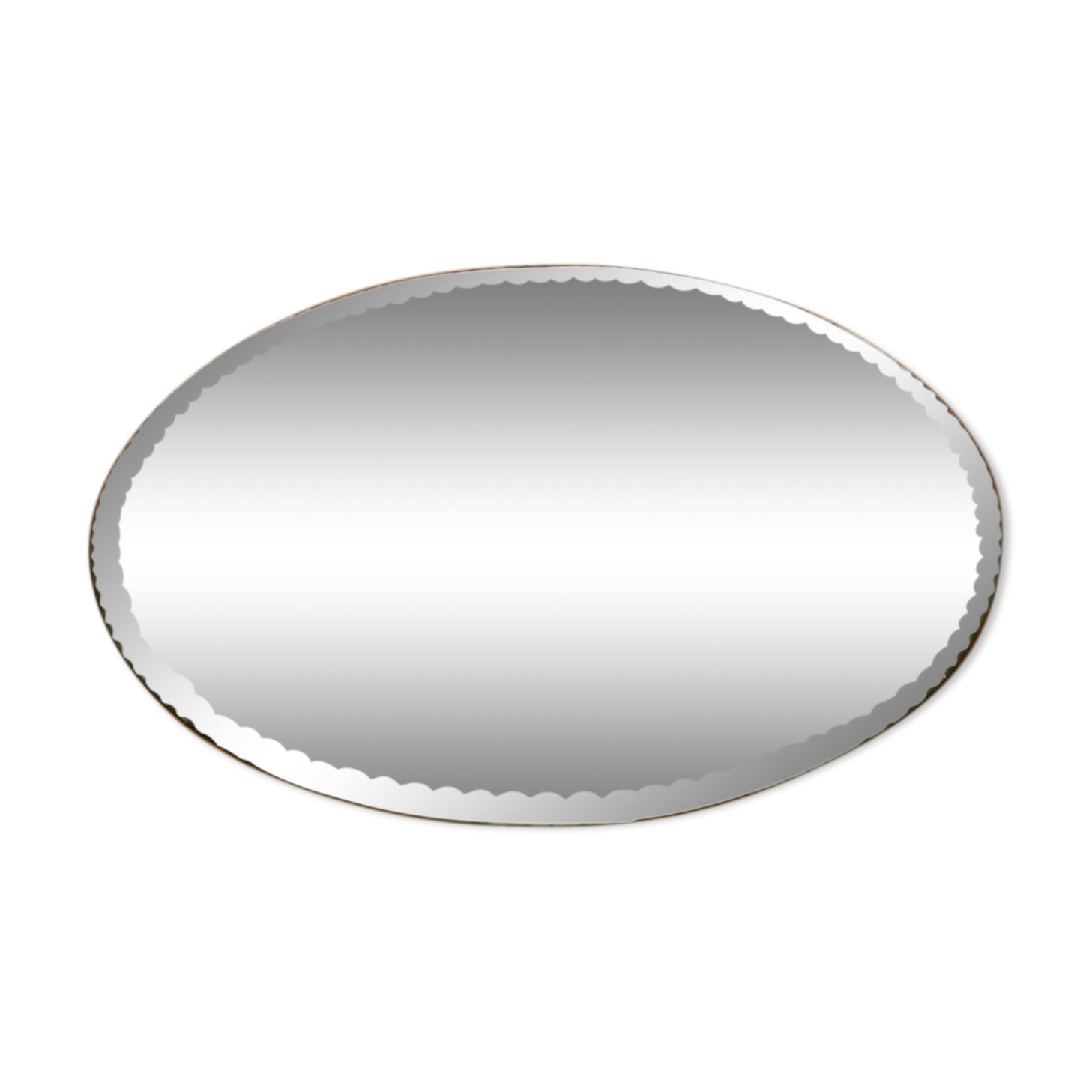 Beveled mirror to lay 27cm