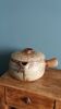 Large stoneware tureen/caquell from Puisaye, signed Jean-Pierre Prud'homme