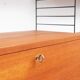 String teak wall shelf by Kajsa & Nisse Strinning, 1950s