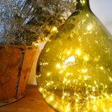 15-litre green demijohn