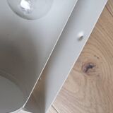 White metal wall lamp, Ikea 80s