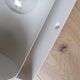 White metal wall lamp, Ikea 80s