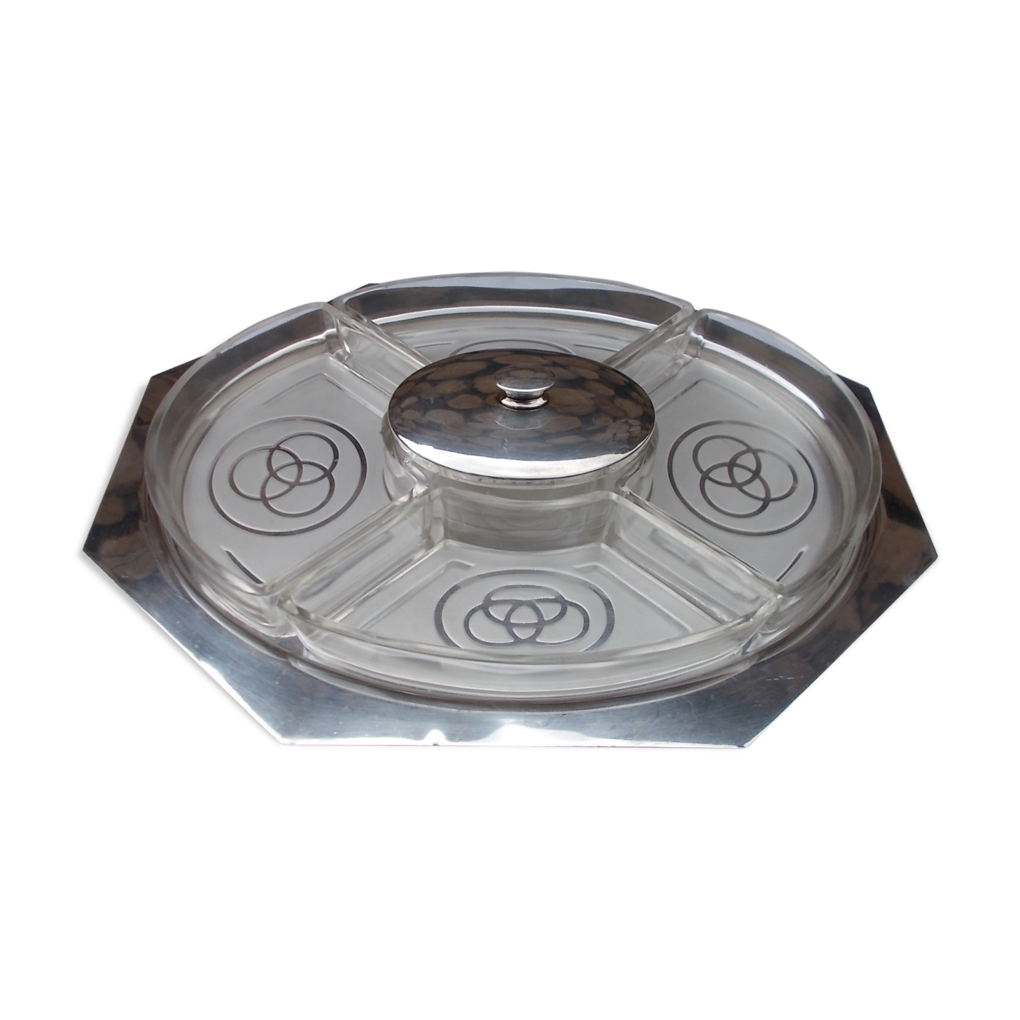 Art Deco serving platter