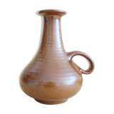 Brown vase by Manfred Buchholz