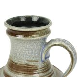Blue Orange Vintage Vase West Germany Üebelacker Keramik 1808-20
