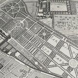 Map of Paris - Faubourg de Saint-Germain in 1652