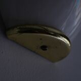 1980s Murano wall lights - Italian design - Swirled glass and brass