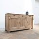 Three-door oak buffet – 19th century