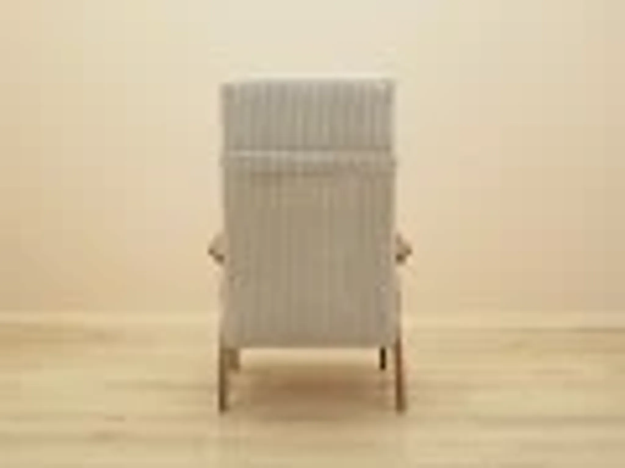 Danish teak lounge chair with new velour upholstery, 1960s