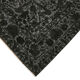 Handwoven Unique Turkish 1980s 165 cm x 267 cm Black Rug