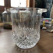 Champagne or ice bucket, Cristal d’Arques, "Longchamp" Collection