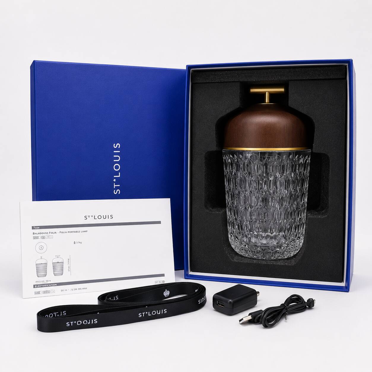 Lampe Folia Hermes St Louis