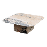 70s design marble coffee table