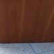 Vintage display bookcase in light oak