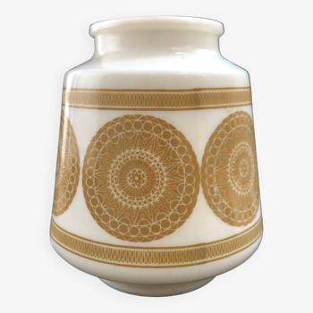 Vase en Arcopal modèle Arko décor mandala