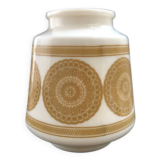 Vase en Arcopal modèle Arko décor mandala