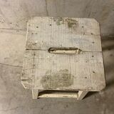 Wooden workshop stool