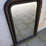 Antique French mirror ca. 1880 - 75x47cm
