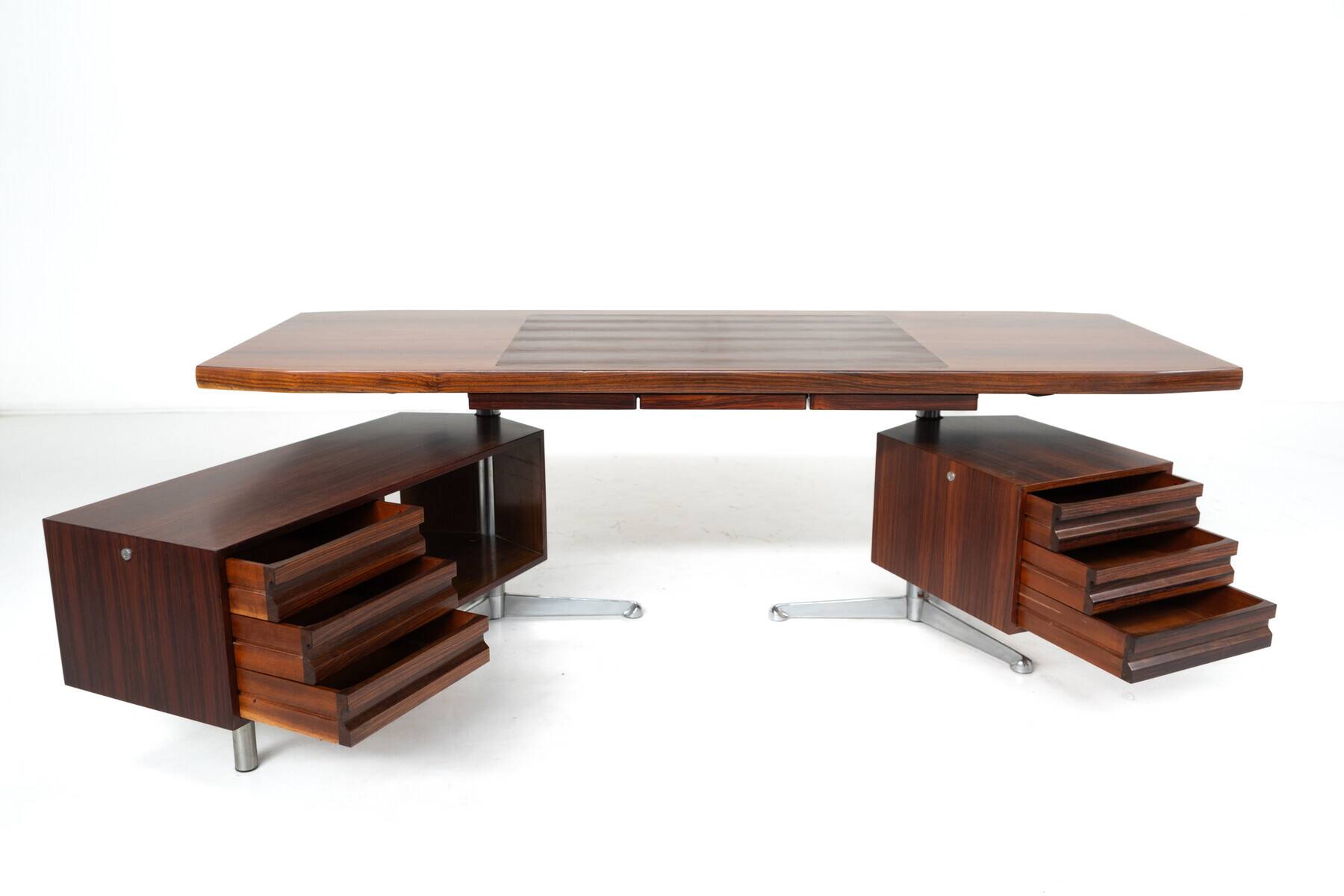 Executive Desk by Osvaldo Borsani for Tecno, Italy, 1960s