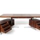 Executive Desk by Osvaldo Borsani for Tecno, Italy, 1960s