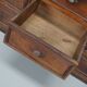Antique French Oak & Fruitwood Apothecary / Filing Cabinet, Early 20th Century