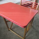 Foldable school desk from the 60s brand PLIDEAL