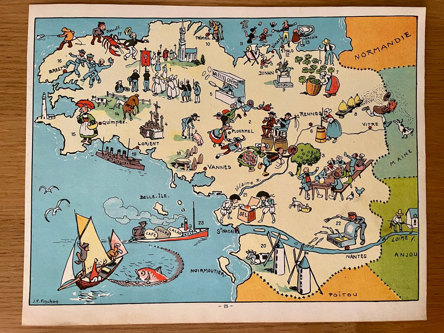 Reserved Marie-Eve - Set of 4 illustrated cards