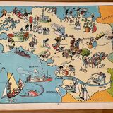 Reserved Marie-Eve - Set of 4 illustrated cards