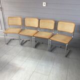 Set of 4 chairs B32 by Marcel Breuer
