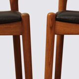 Danish 60s teak Gingko chair