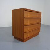 Danish Teak Chest of Drawers from Gasvig Møbler, 1960s