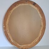 Miroir ancien en bois doré
