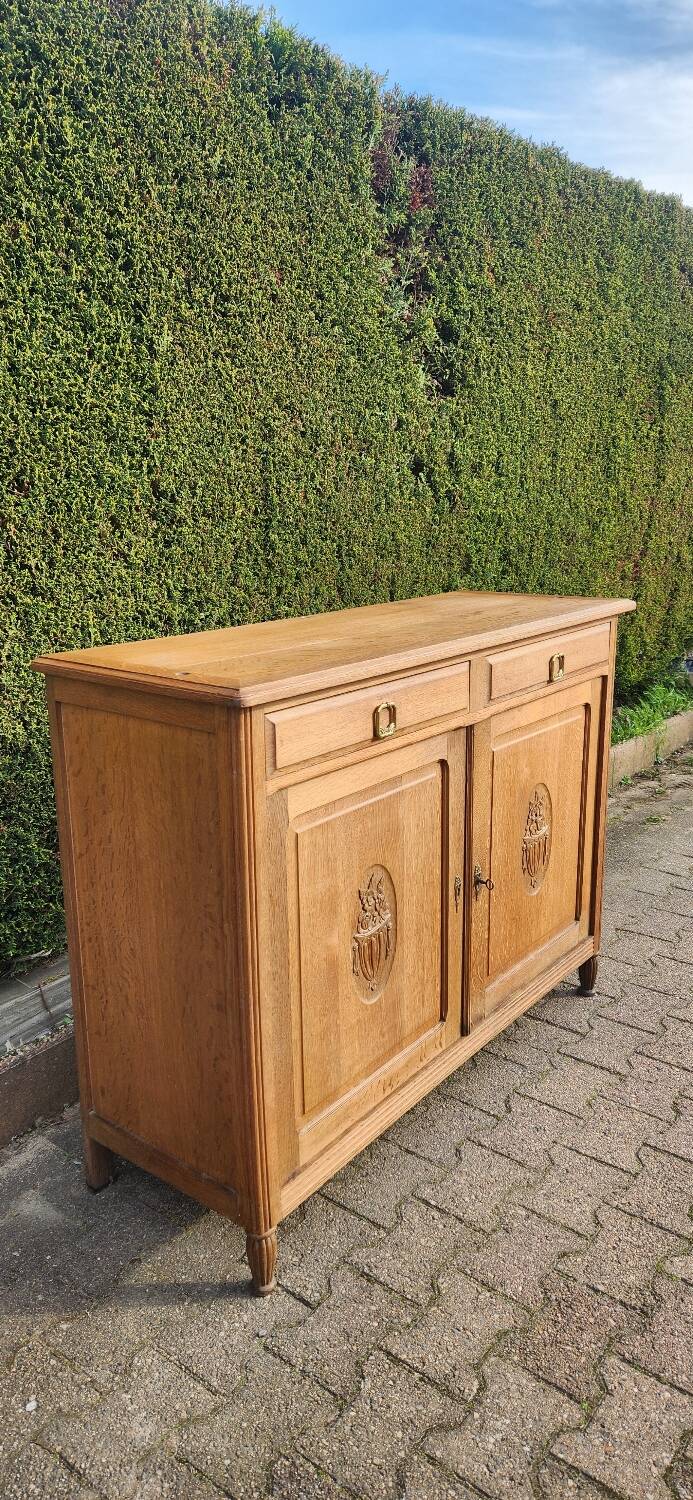 Buffet art déco en chêne