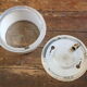 Holophane glass ceiling light - 34 cm