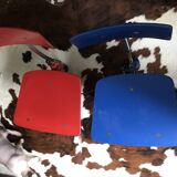 Pair of children's office chairs by Jørgen Rasmussen for Kevi